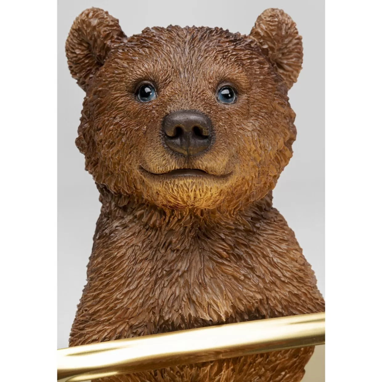 Orso Maggiordomo Decorativo in Posizione Eretta - Statua Moderna per Soggiorno 35 cm | Articoli Casa KARE Design con Stile British