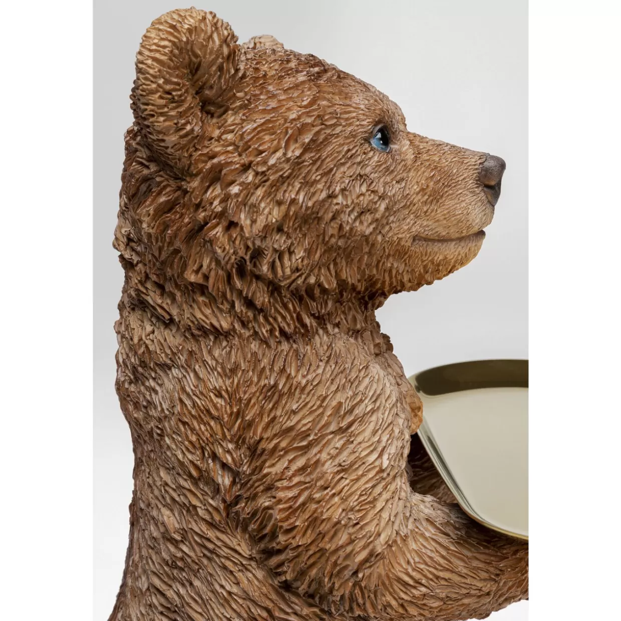 Orso Maggiordomo Decorativo in Posizione Eretta - Statua Moderna per Soggiorno 35 cm | Articoli Casa KARE Design con Stile British