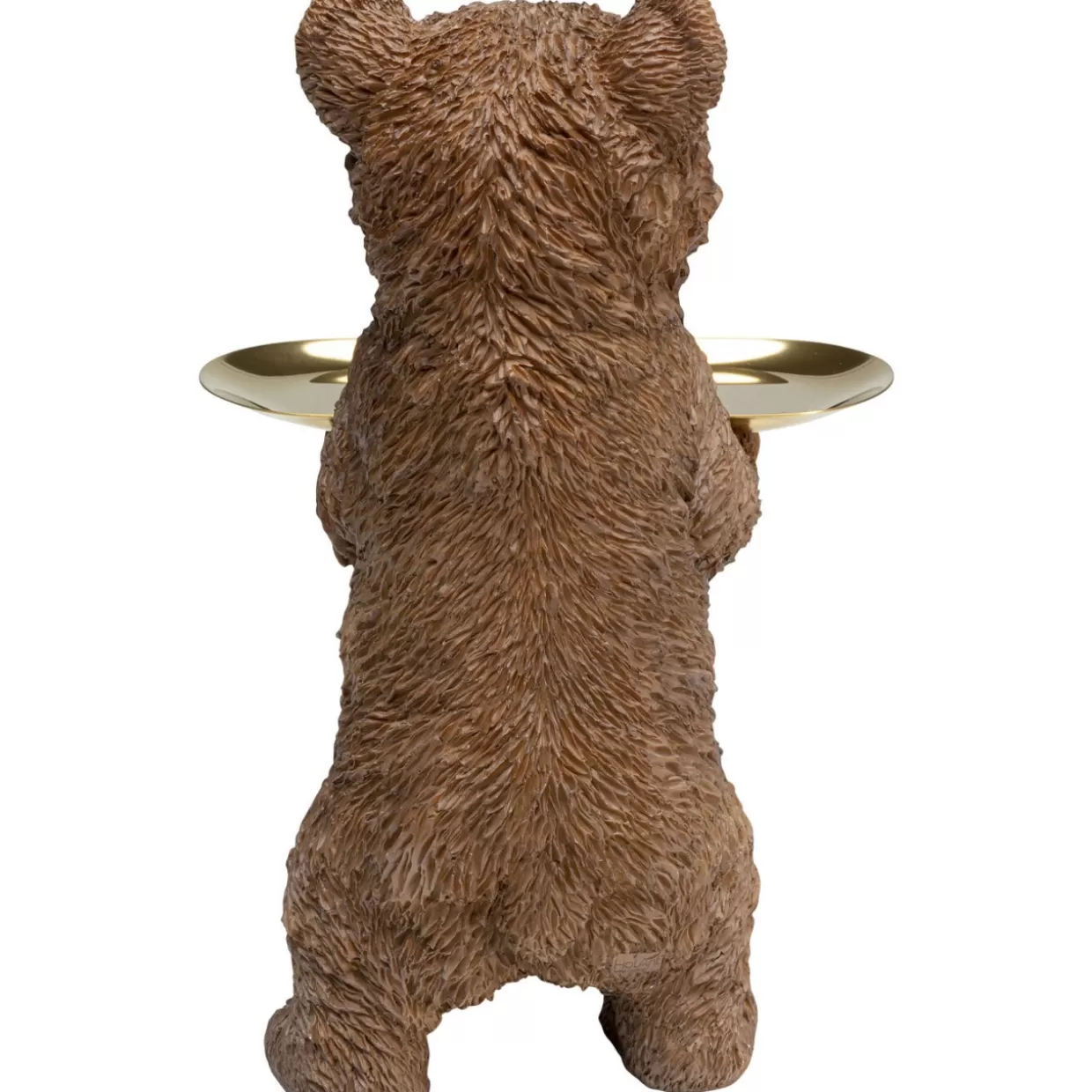 Orso Maggiordomo Decorativo in Posizione Eretta - Statua Moderna per Soggiorno 35 cm | Articoli Casa KARE Design con Stile British
