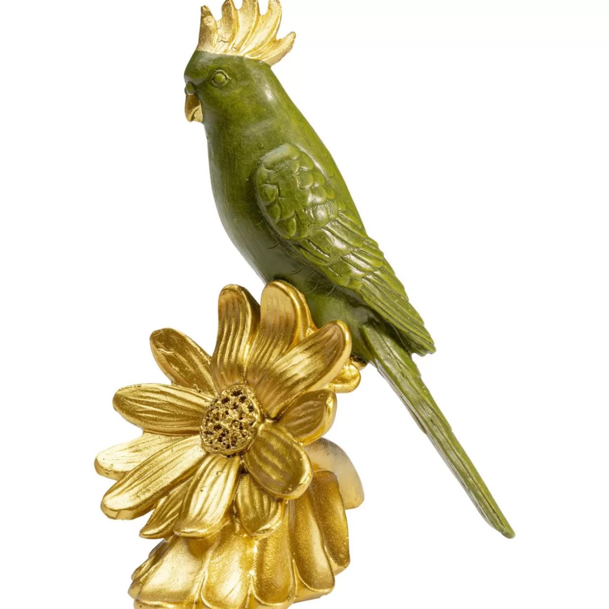 Articolo Decorativo KARE Design - Pappagallo Floreale in Stile Vintage per Interni e Regali Originali