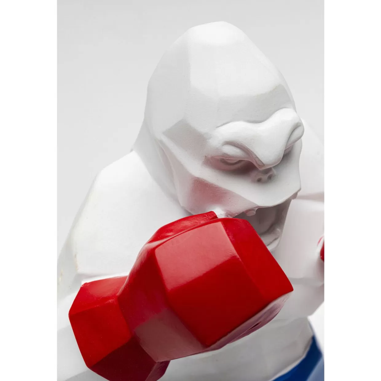Scultura Gorilla Punch Originale per Arredamento - Statua Decorativa KARE Design 25 cm, Idea Regalo Creativa per Interni Moderni