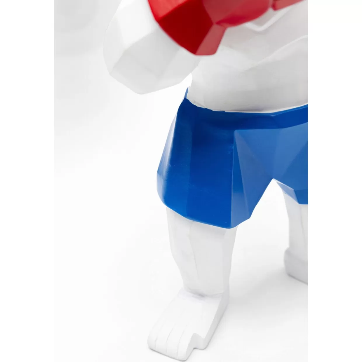 Scultura Gorilla Punch Originale per Arredamento - Statua Decorativa KARE Design 25 cm, Idea Regalo Creativa per Interni Moderni