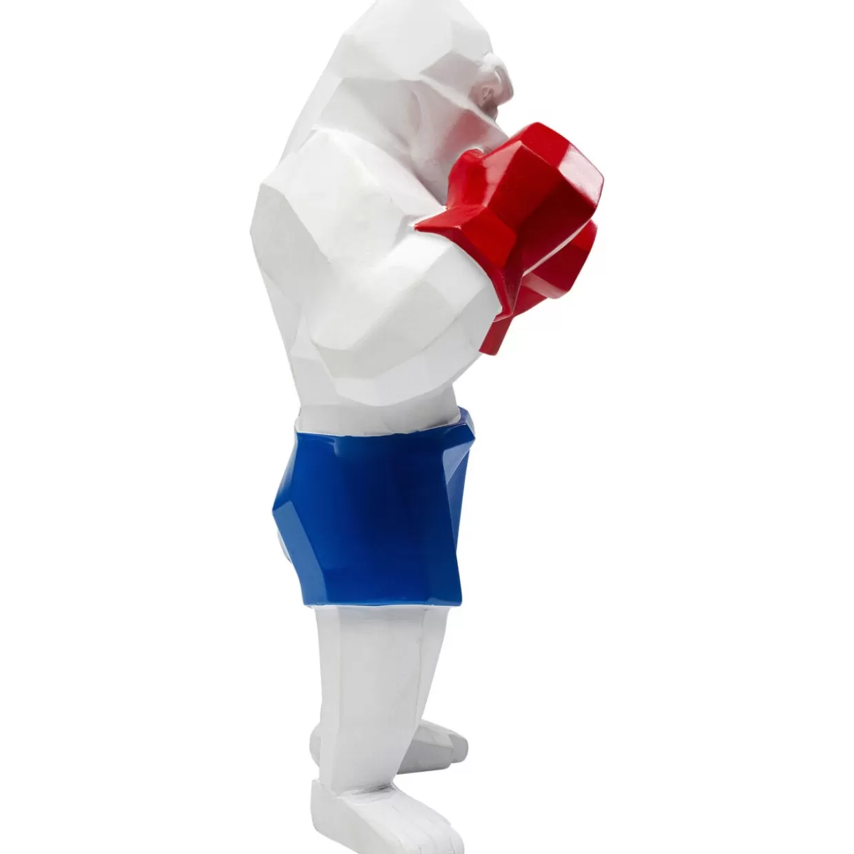 Scultura Gorilla Punch Originale per Arredamento - Statua Decorativa KARE Design 25 cm, Idea Regalo Creativa per Interni Moderni