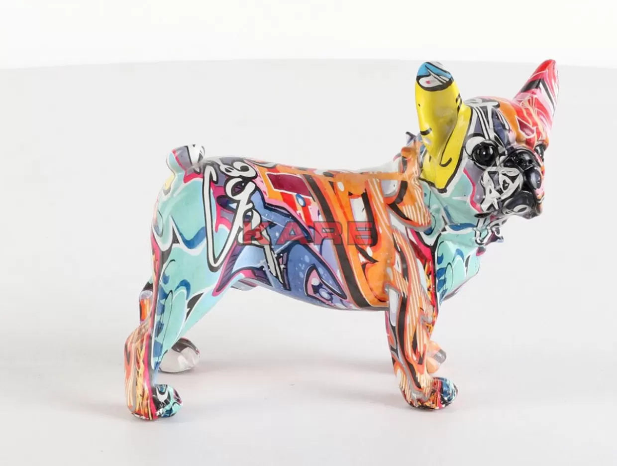 KARE Design | Statua Urban Graffiti Dog - Idea Regalo Originale per Appassionati di Decorazioni Moderne