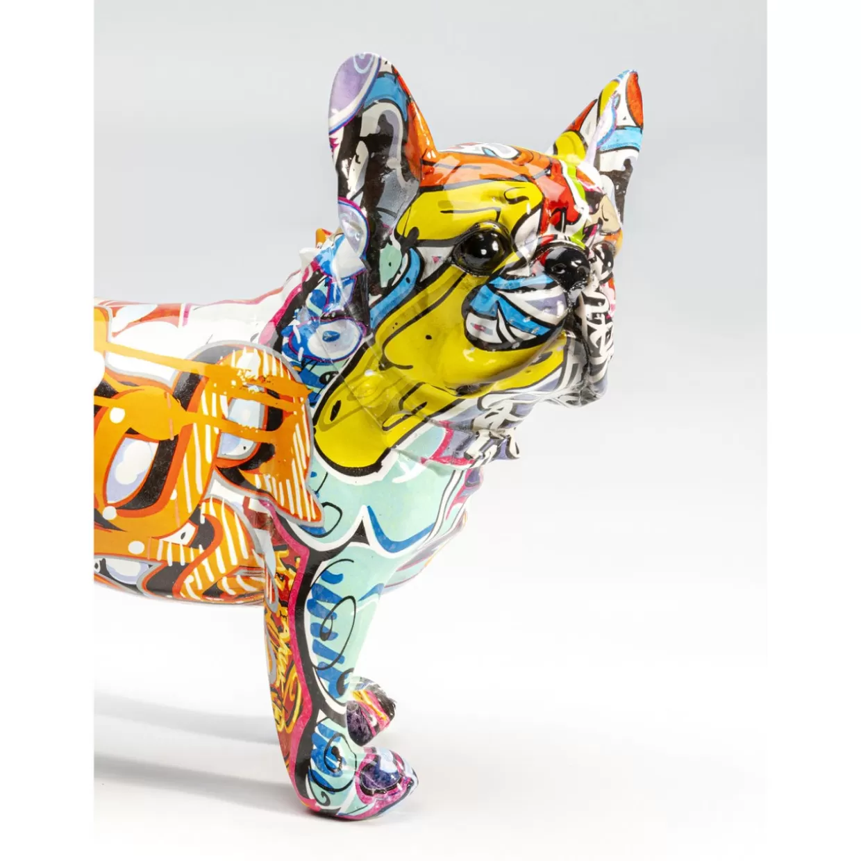 KARE Design | Statua Urban Graffiti Dog - Idea Regalo Originale per Appassionati di Decorazioni Moderne