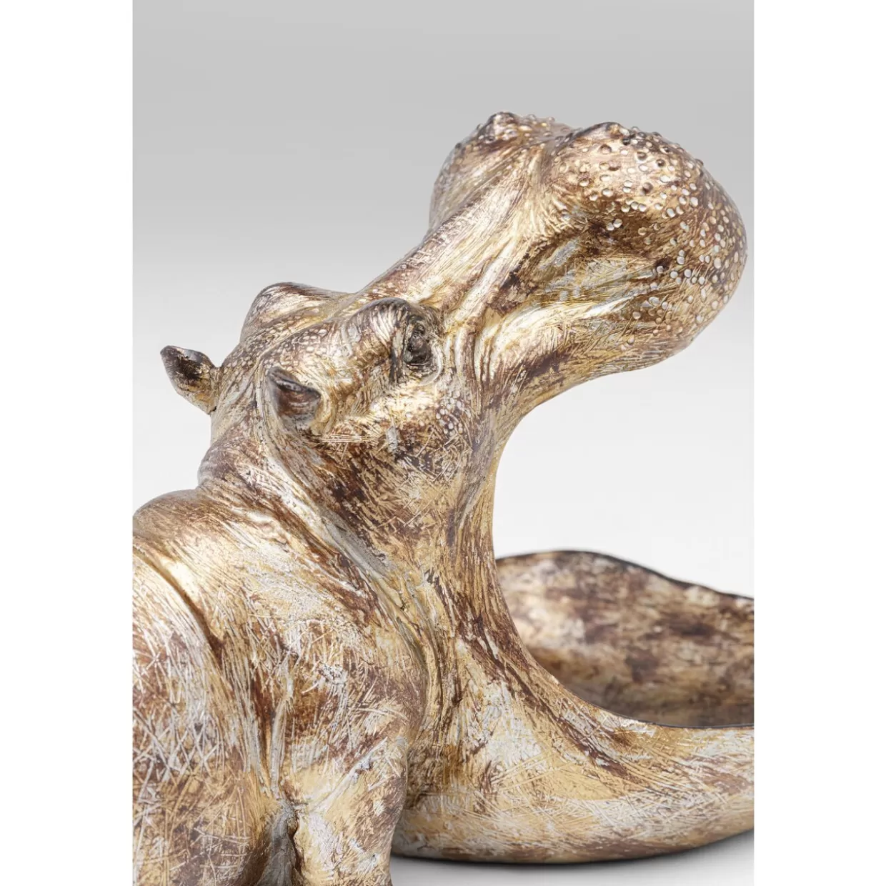 KARE Design - Scultura Decorativa Ippopotamo Famelico per Regali Originali