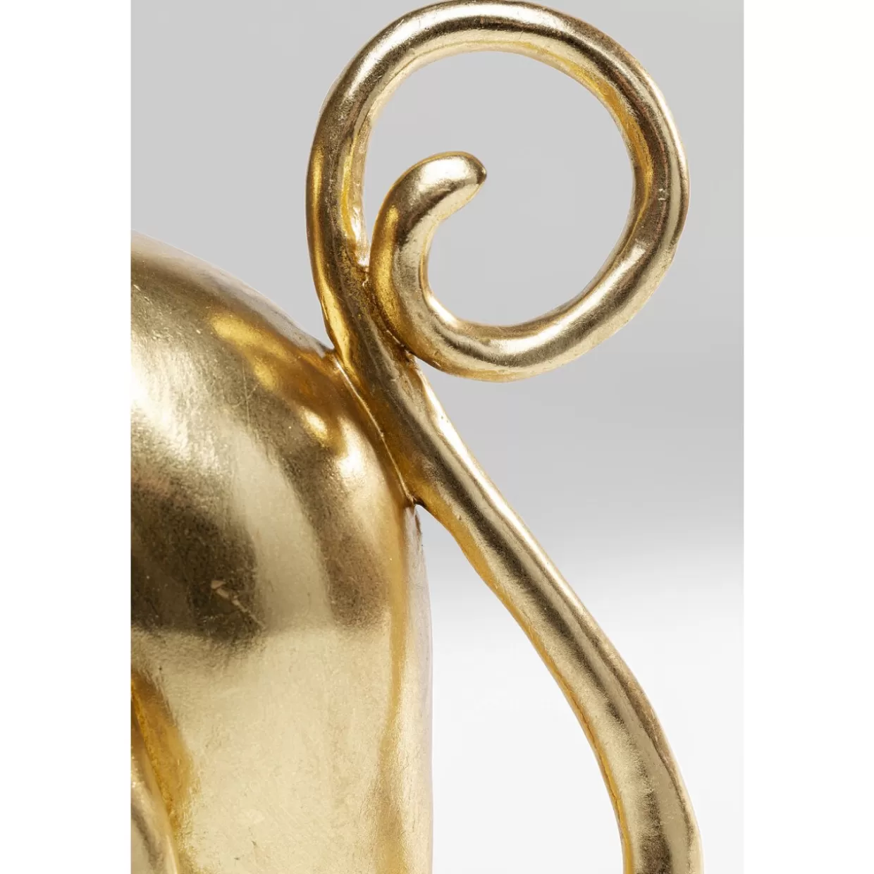 KARE Design - Statua Decorativa Re Luigi Dorato 35 cm, Articoli Eleganti per la Casa e Regali di Lusso