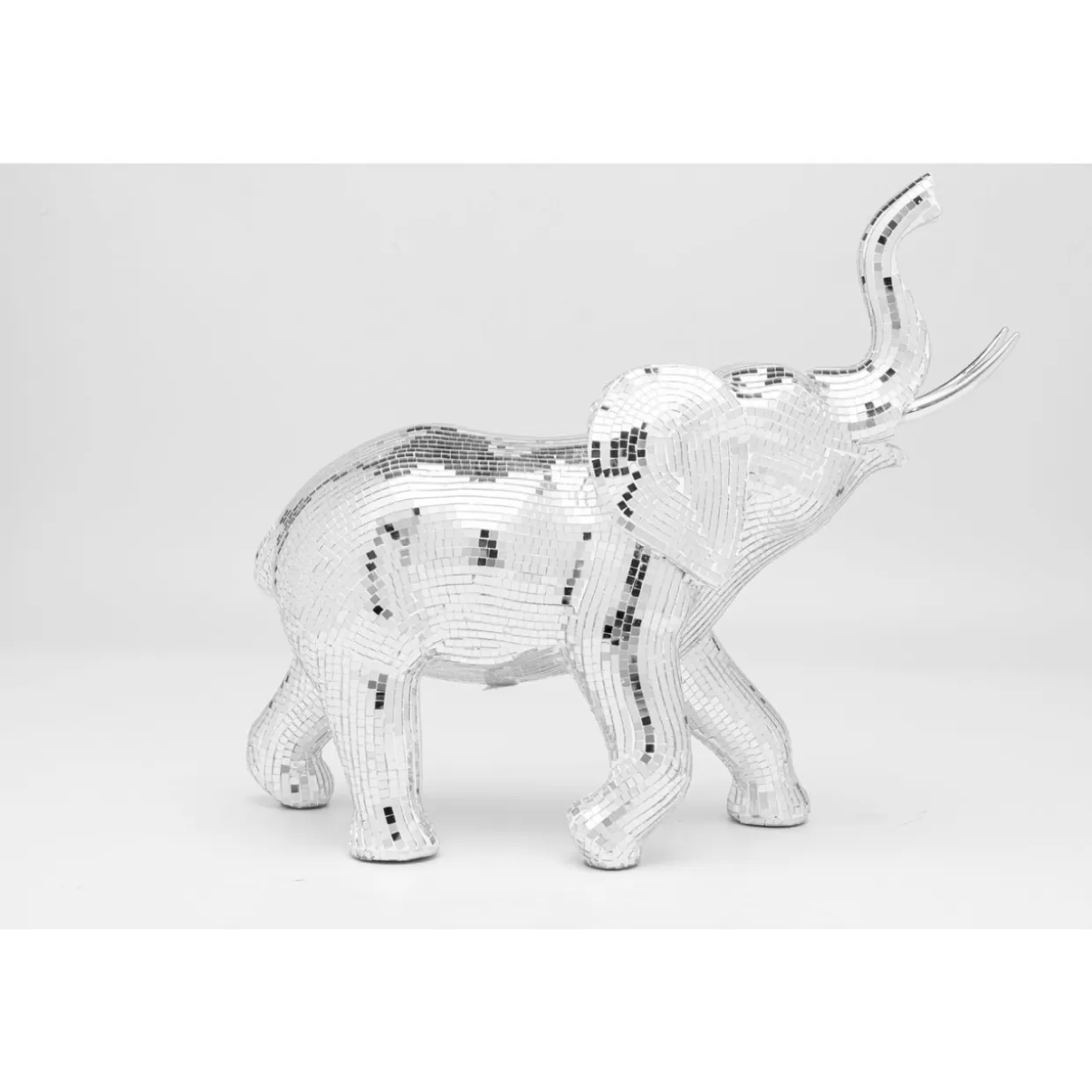 Elefante Mosaico Artistico in Stile Handmade - Scultura Decorativa 41 cm per Arredamento Creativo, KARE Design Collezione Regali Originali
