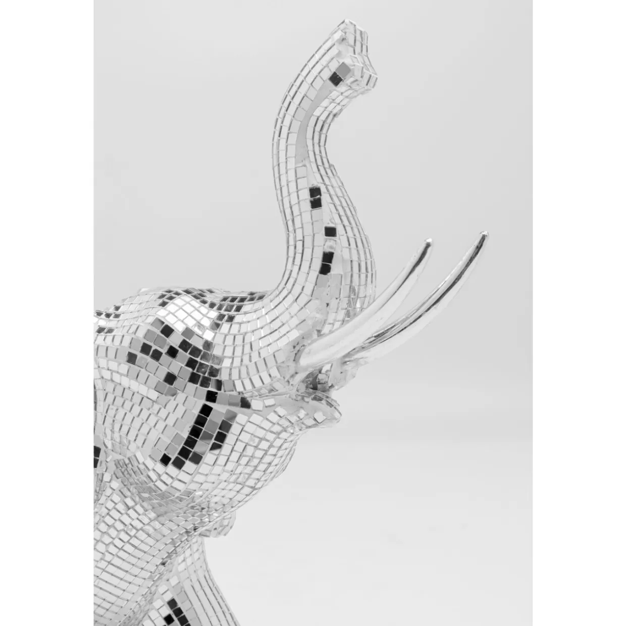 Elefante Mosaico Artistico in Stile Handmade - Scultura Decorativa 41 cm per Arredamento Creativo, KARE Design Collezione Regali Originali