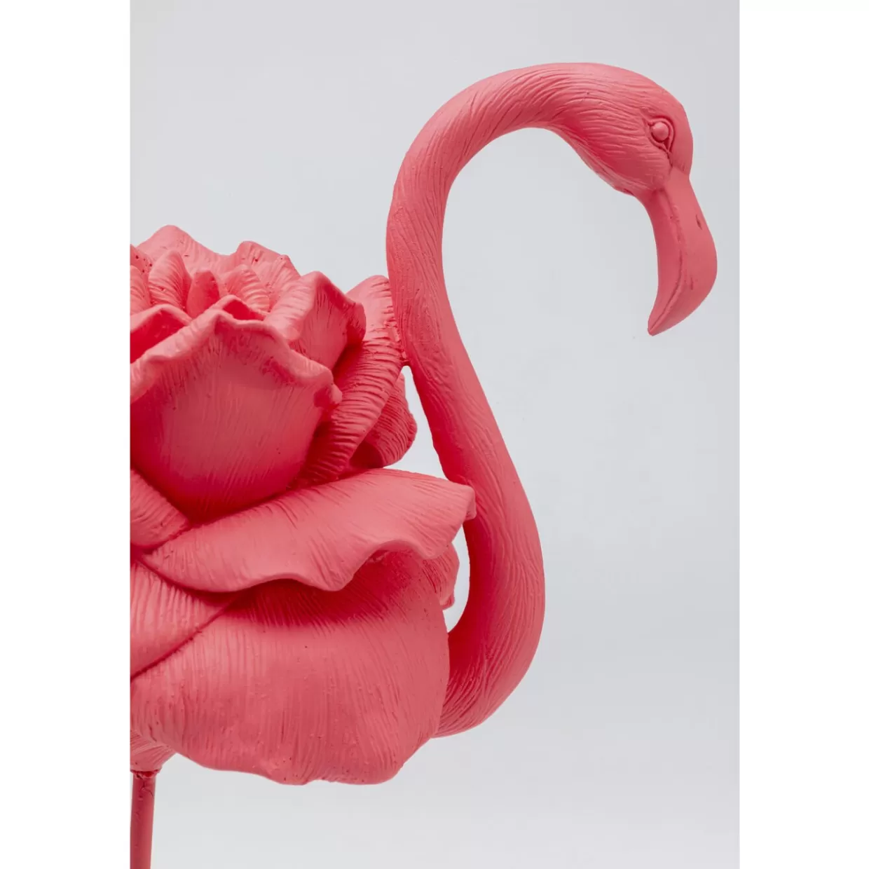 Fenicottero Rosa Elegante in Resina - Decorazione Stilizzata per Arredi Casa 42 cm - Idea Regalo Creativa KARE Design