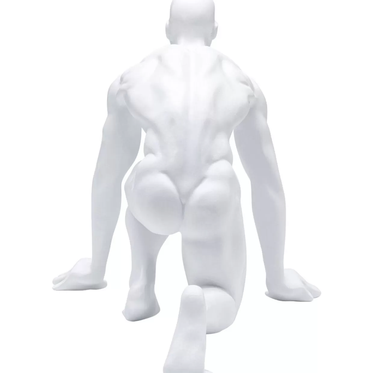 KARE Design - Statua Decorativa Runner in Bianco per Interni, Altezza 25 cm - Idea Regalo Originale per Arredamento Casa