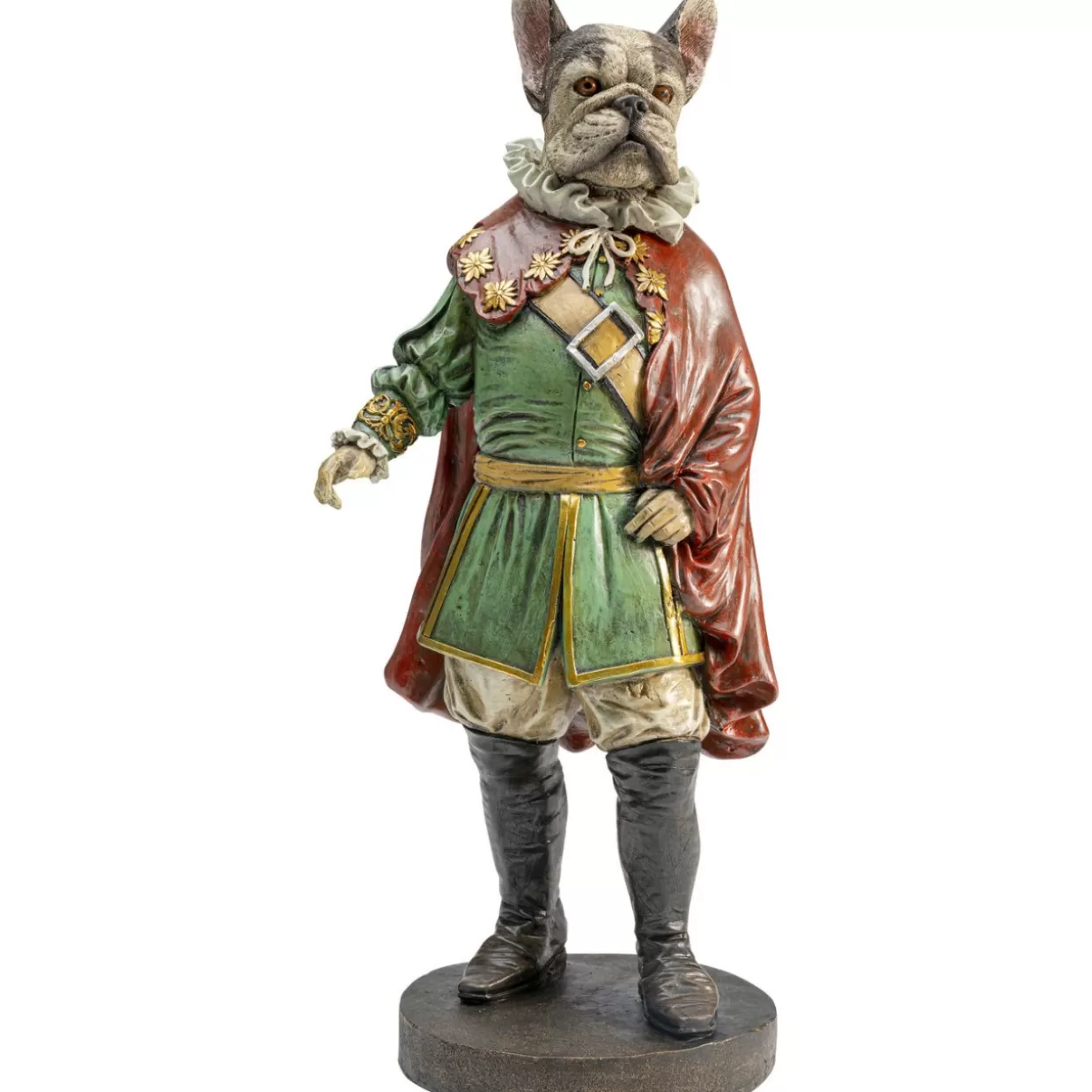 KARE Design Casa · Statua Decorativa Cani da Interni Monsieur Frenchie in Posa · Idee Regalo Originali per Arredamento