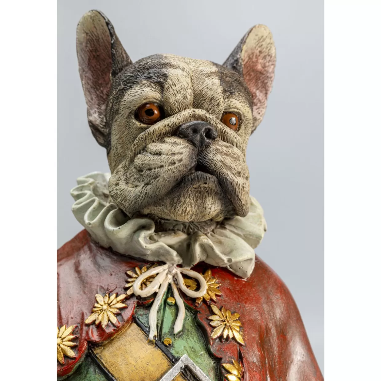 KARE Design Casa · Statua Decorativa Cani da Interni Monsieur Frenchie in Posa · Idee Regalo Originali per Arredamento