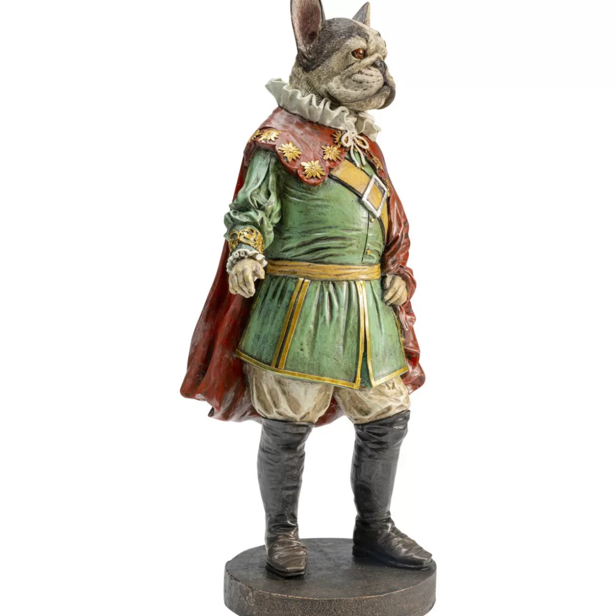 KARE Design Casa · Statua Decorativa Cani da Interni Monsieur Frenchie in Posa · Idee Regalo Originali per Arredamento