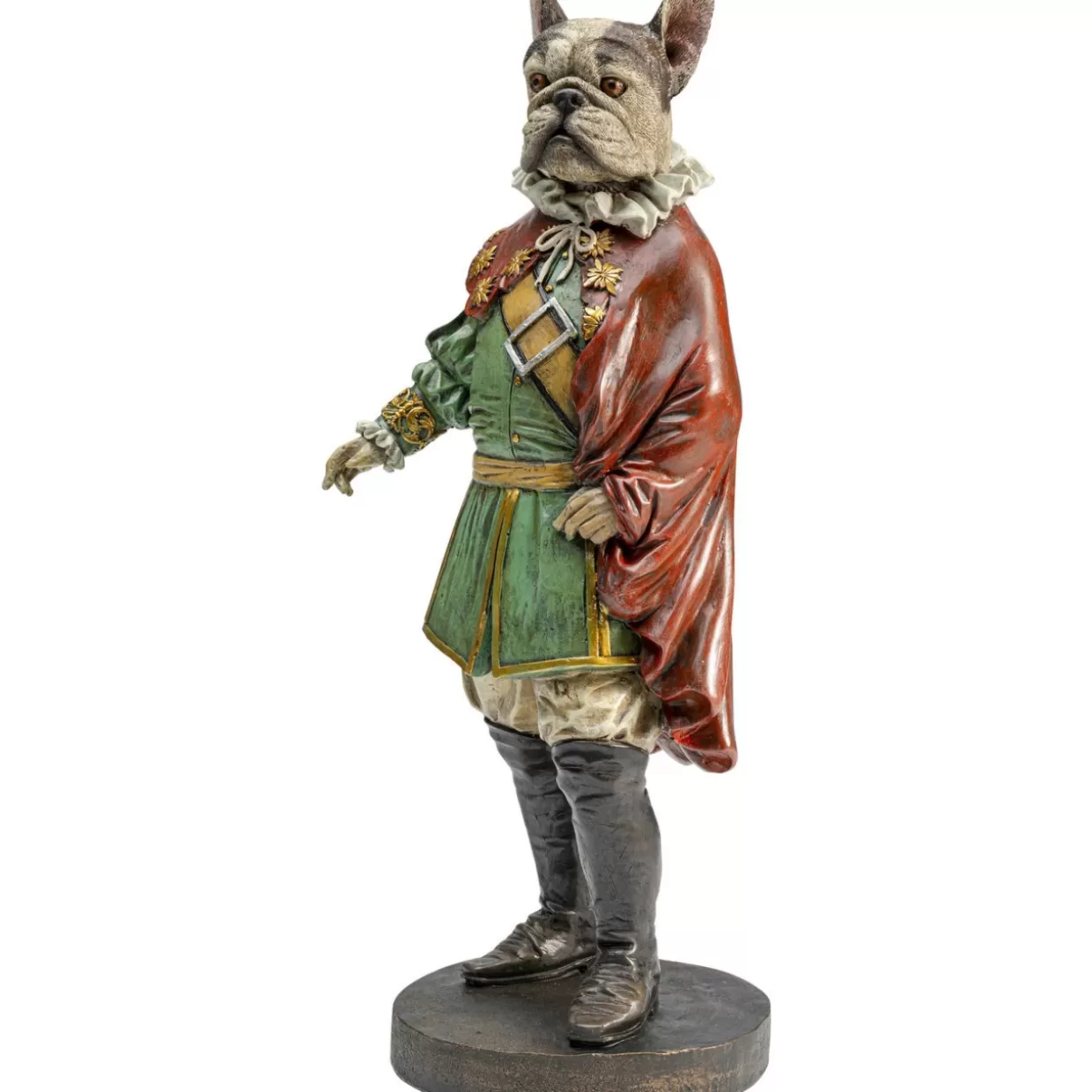 KARE Design Casa · Statua Decorativa Cani da Interni Monsieur Frenchie in Posa · Idee Regalo Originali per Arredamento