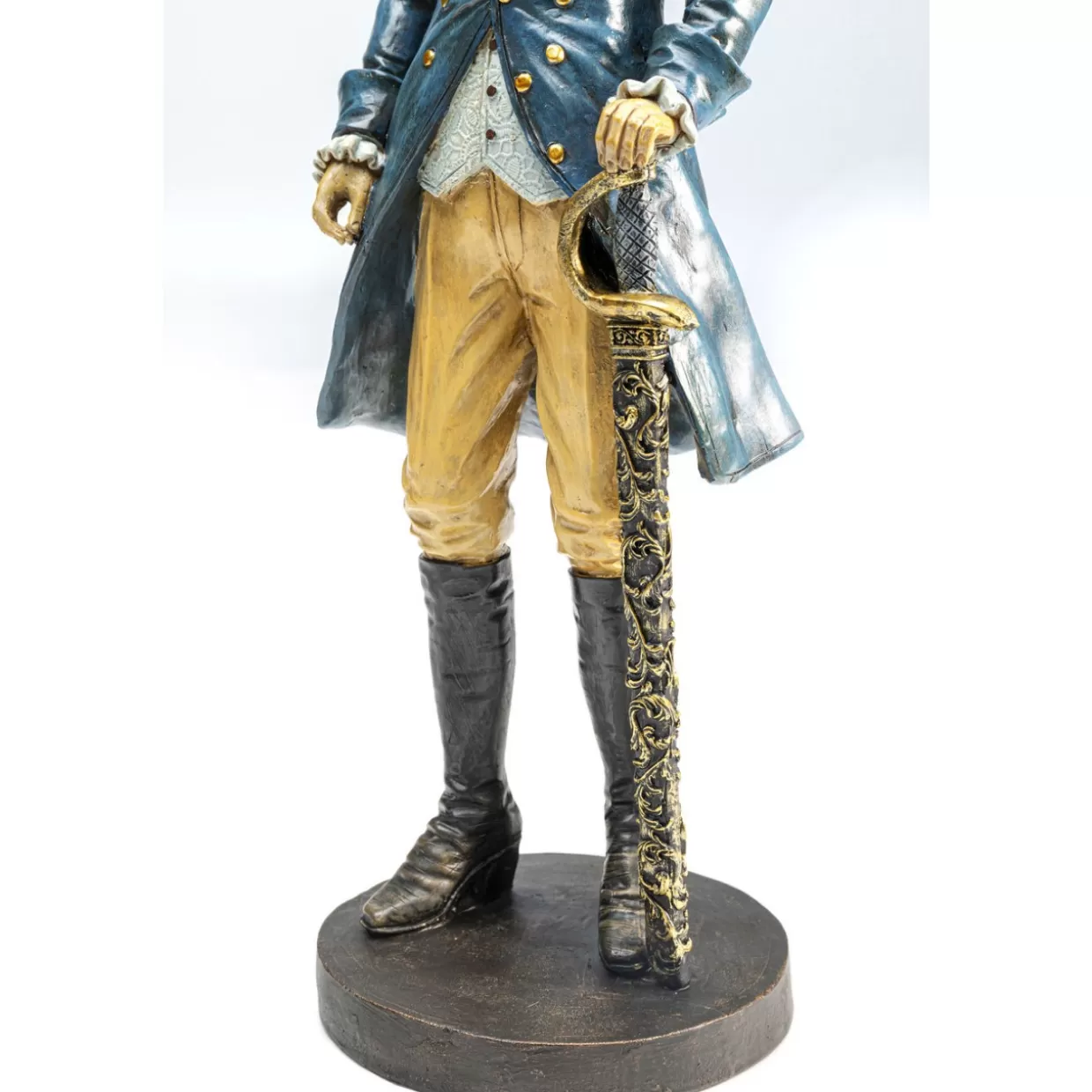 KARE Design - Statua da Collezione Leopardo Elegante in Posa per Decorazioni e Idee Regalo Originali