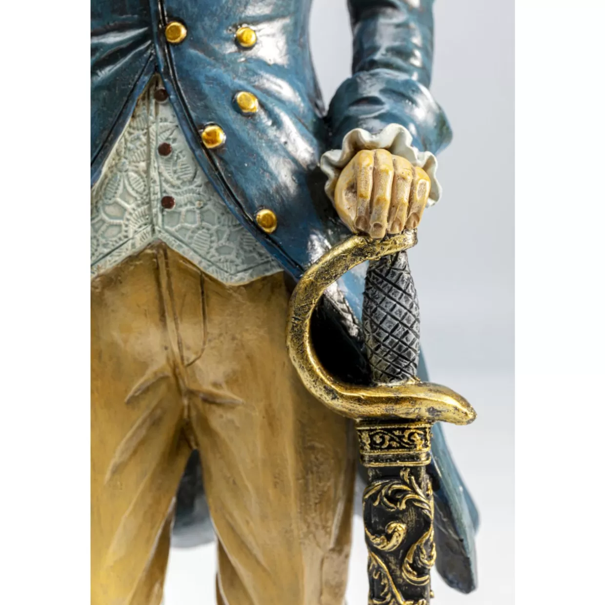 KARE Design - Statua da Collezione Leopardo Elegante in Posa per Decorazioni e Idee Regalo Originali