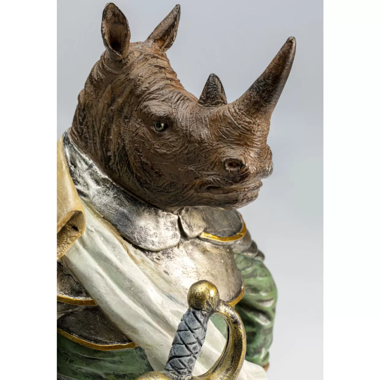 Statua Decorativa Rinoceronte Elegante - Scultura Moderna per la Casa, Idea Regalo Originale di KARE Design