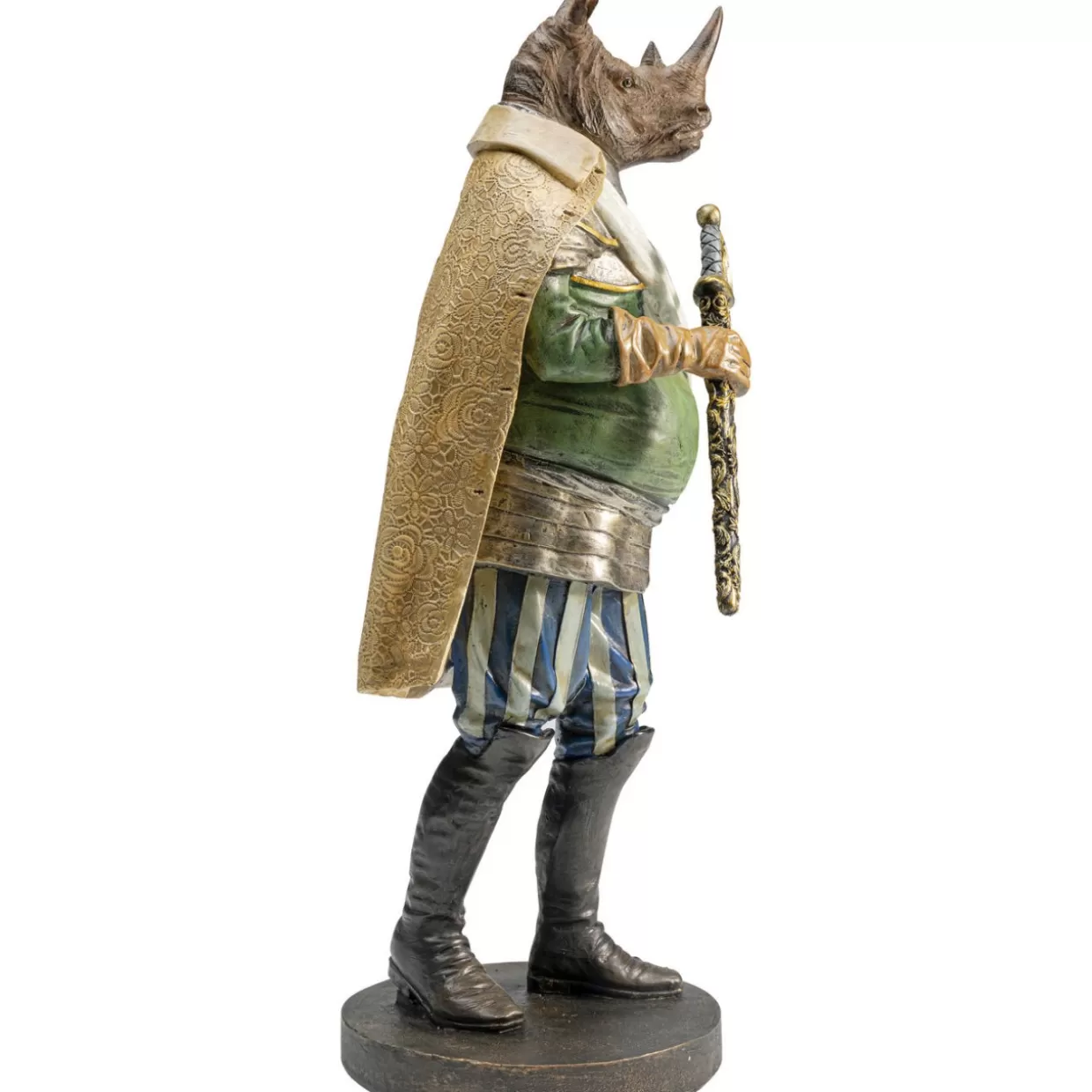 Statua Decorativa Rinoceronte Elegante - Scultura Moderna per la Casa, Idea Regalo Originale di KARE Design