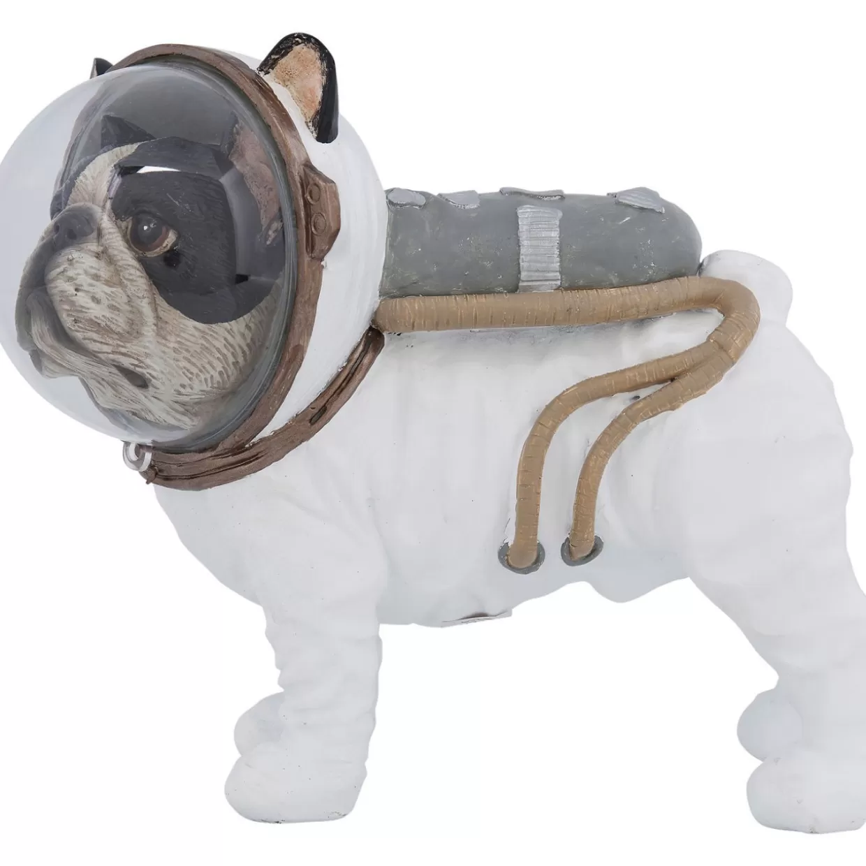 KARE Design - Scultura Moderna Space Dog per Regali e Decorazioni d'Interni, 21 cm
