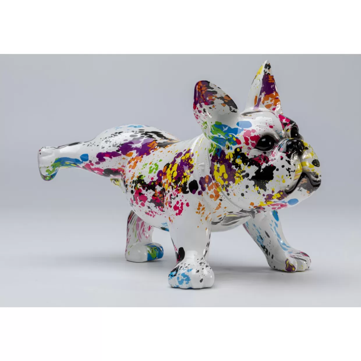Statua da Collezione Bulldog Splash - Scultura in Resina 32 cm per Interni Moderni | Articoli Decorativi e Regalo Originali KARE Design