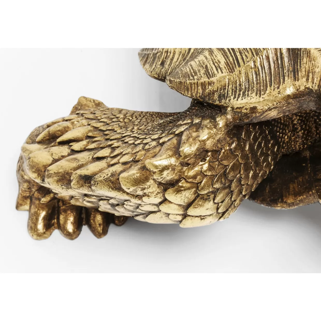 Tartaruga Decorativa in Oro Lucido - Statuetta Elegante per Interni e Regali di Design KARE | Articoli Casa Stilizzati
