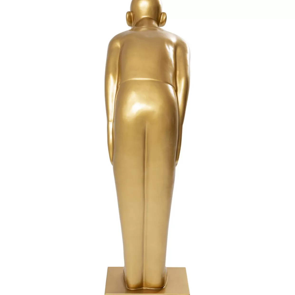 Statua Decorativa Benvenuto Ospiti in Oro Lucido, Formato Maxi - Decorazioni per la Casa e Idee Regalo Originali by KARE Design