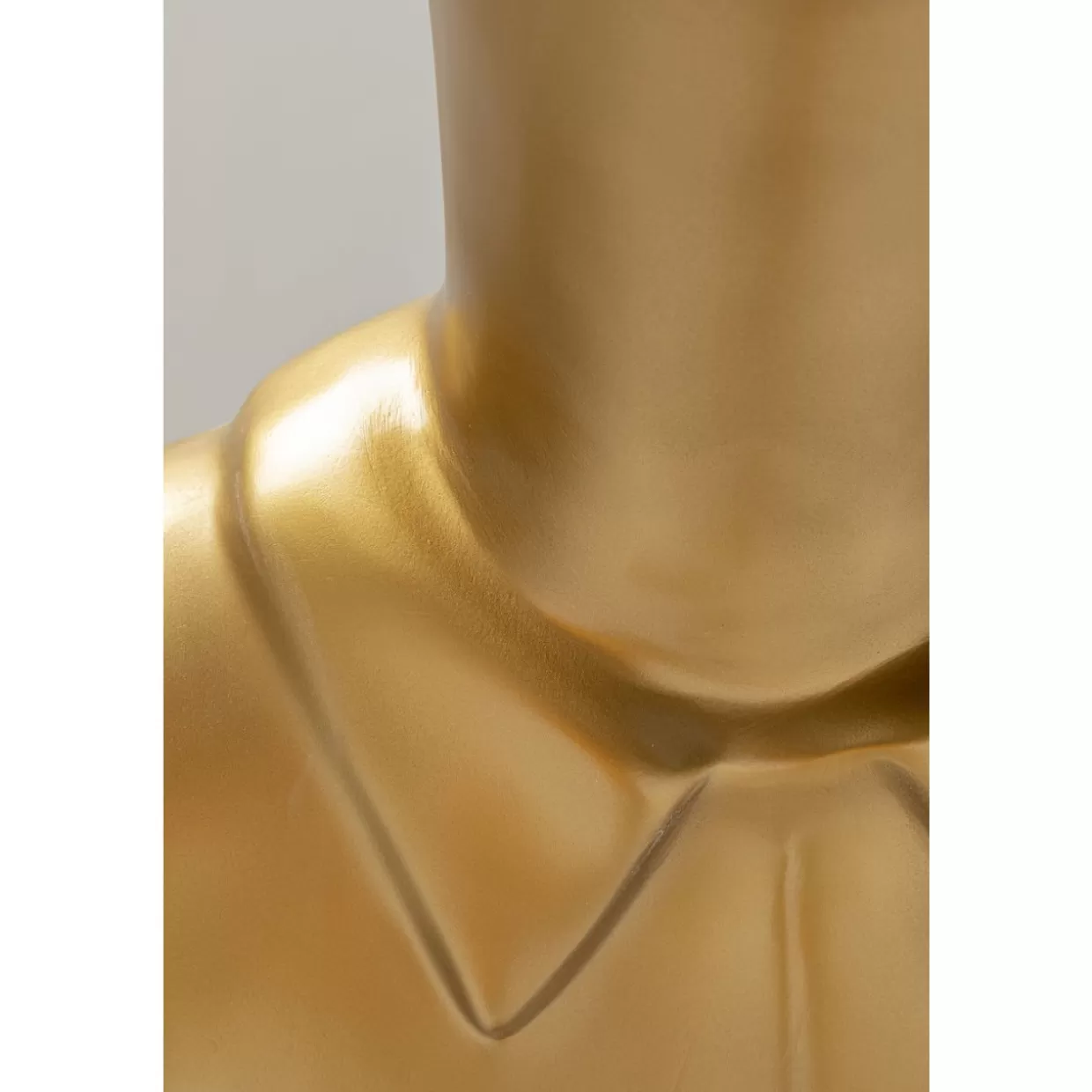 Statua Decorativa Benvenuto Ospiti in Oro Lucido, Formato Maxi - Decorazioni per la Casa e Idee Regalo Originali by KARE Design