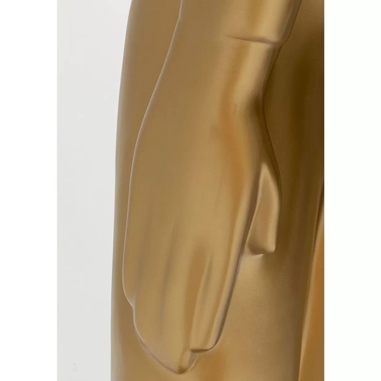 Statua Decorativa Benvenuto Ospiti in Oro Lucido, Formato Maxi - Decorazioni per la Casa e Idee Regalo Originali by KARE Design