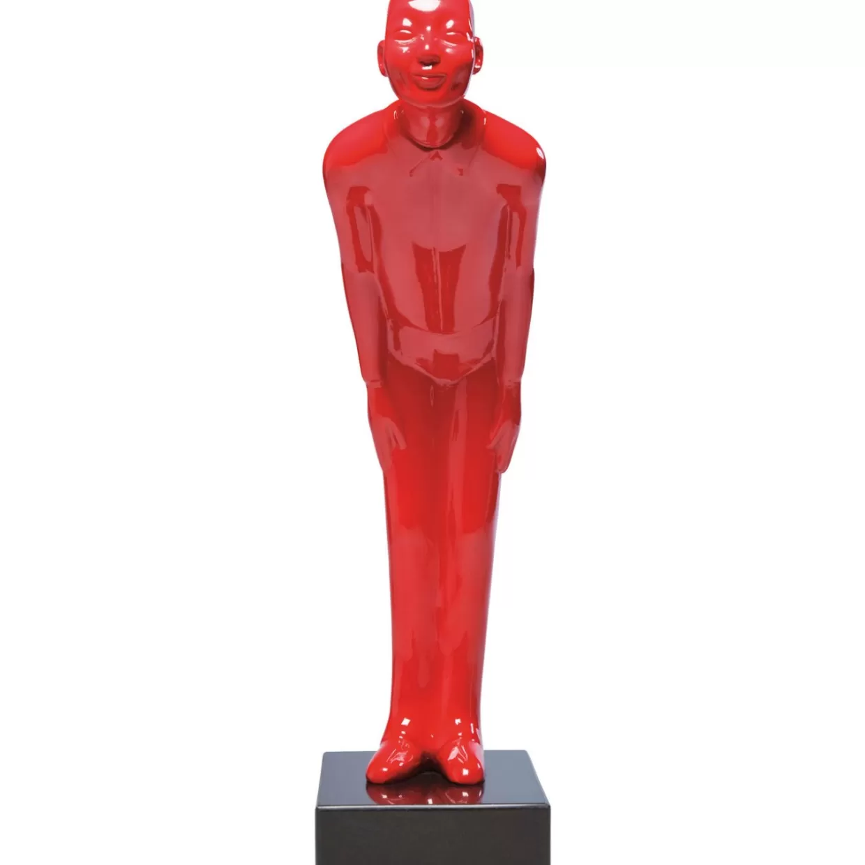 KARE-Design | Statua Accoglienza Ospiti Rosso, Decorazione Ingresso - Piccola