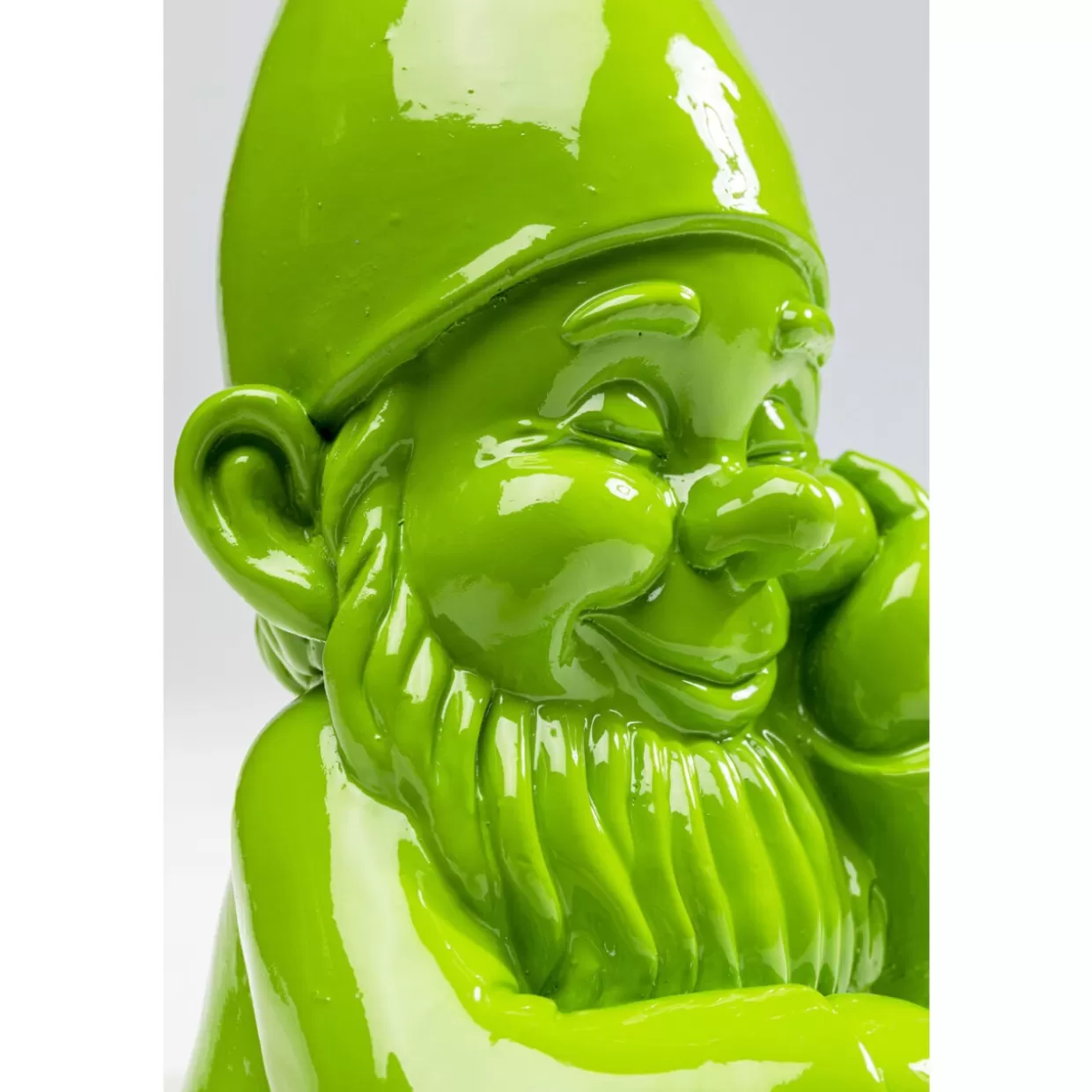 Gnomo da Giardino Verde Muschio 21 cm - Statua Decorativa KARE Design per Interni ed Esterni | Regalo Originale Arredamento Rustico 

(：