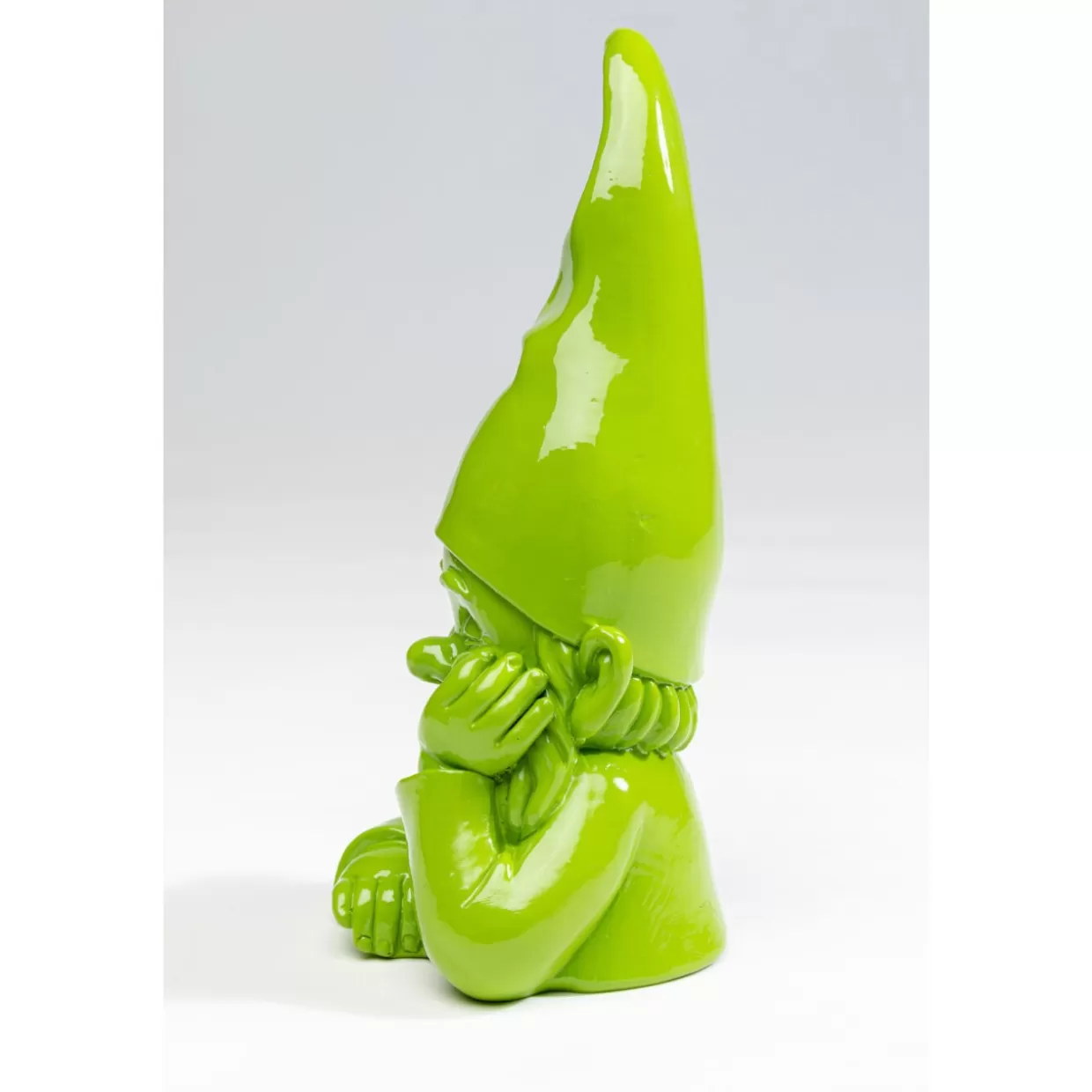 Gnomo da Giardino Verde Muschio 21 cm - Statua Decorativa KARE Design per Interni ed Esterni | Regalo Originale Arredamento Rustico 

(：