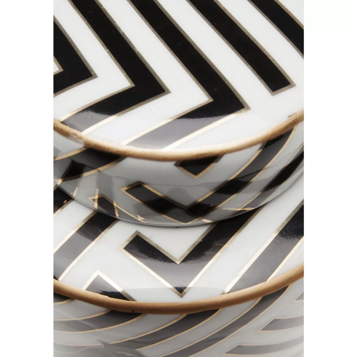 KARE Design - Statuetta Decorativa Pantera Gefas, 16 cm - Articoli Regalo per la Casa 

(：，