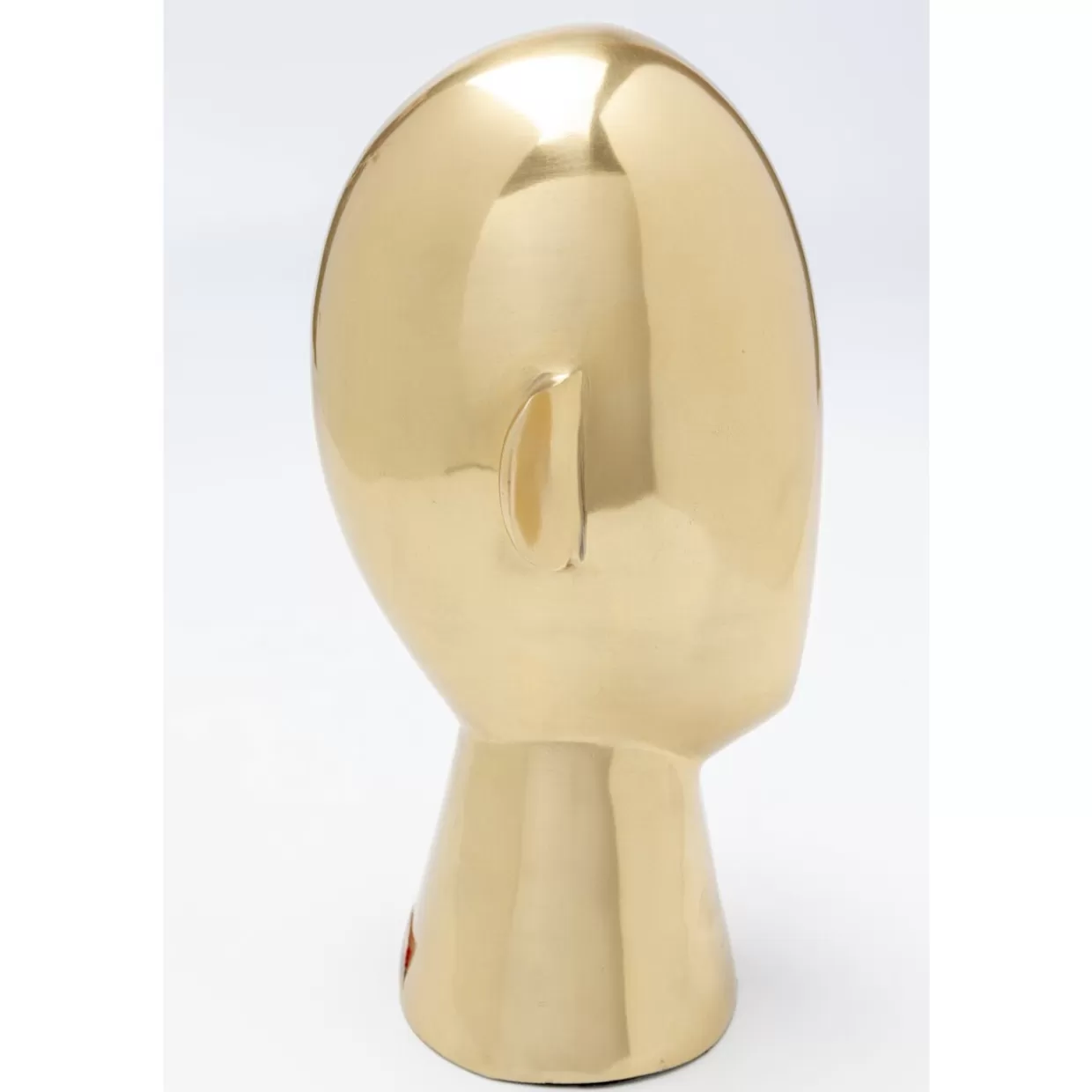 Scultura Decorativa Volto Astratto in Oro KARE - Oggetto Moderno per Tavolo o Mensola, 28 cm Ideale Regalo Arredamento