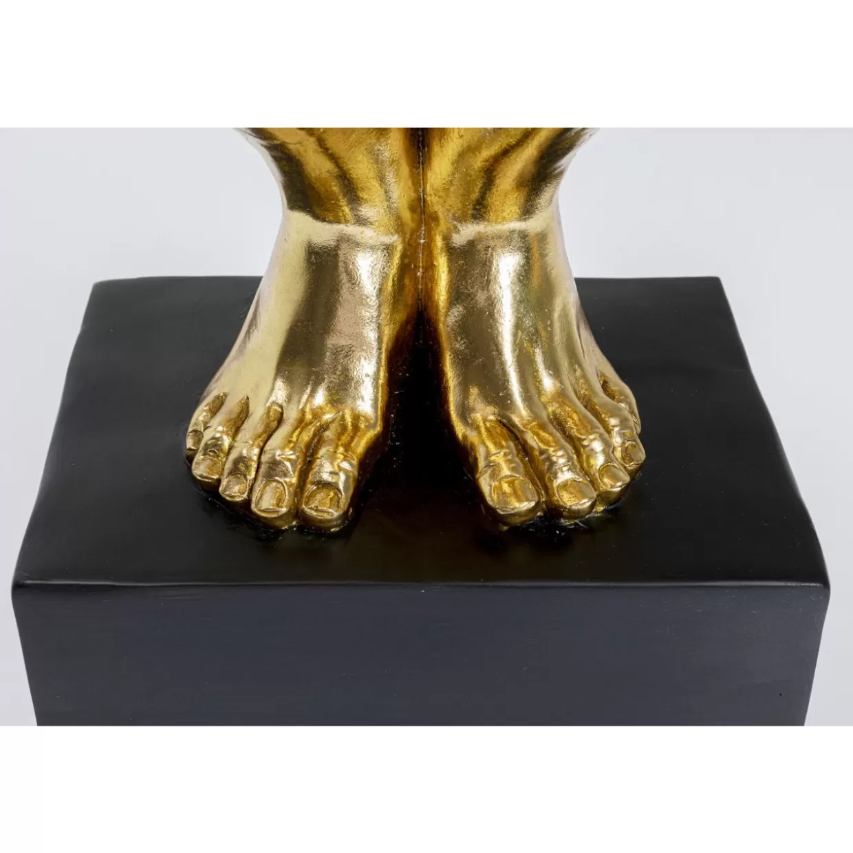 Scultura Decorativa Atletico XL in Foglia Oro - Oggetto Artistico per Interni by KARE Design

(：，