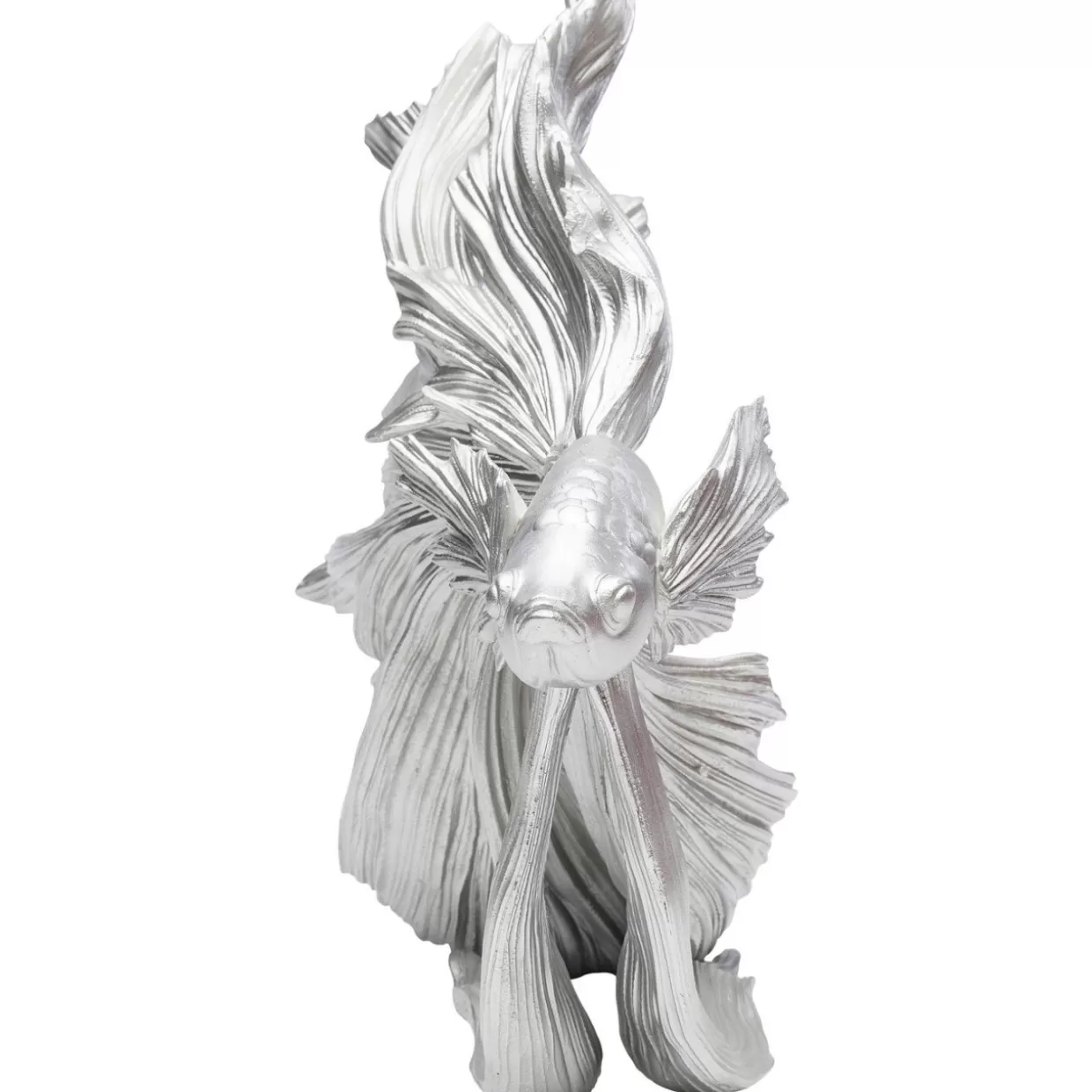 Decorative Betta Fish in Argento - Oggetto Elegante per la Casa di KARE Design, Stile Moderno e Minimalista