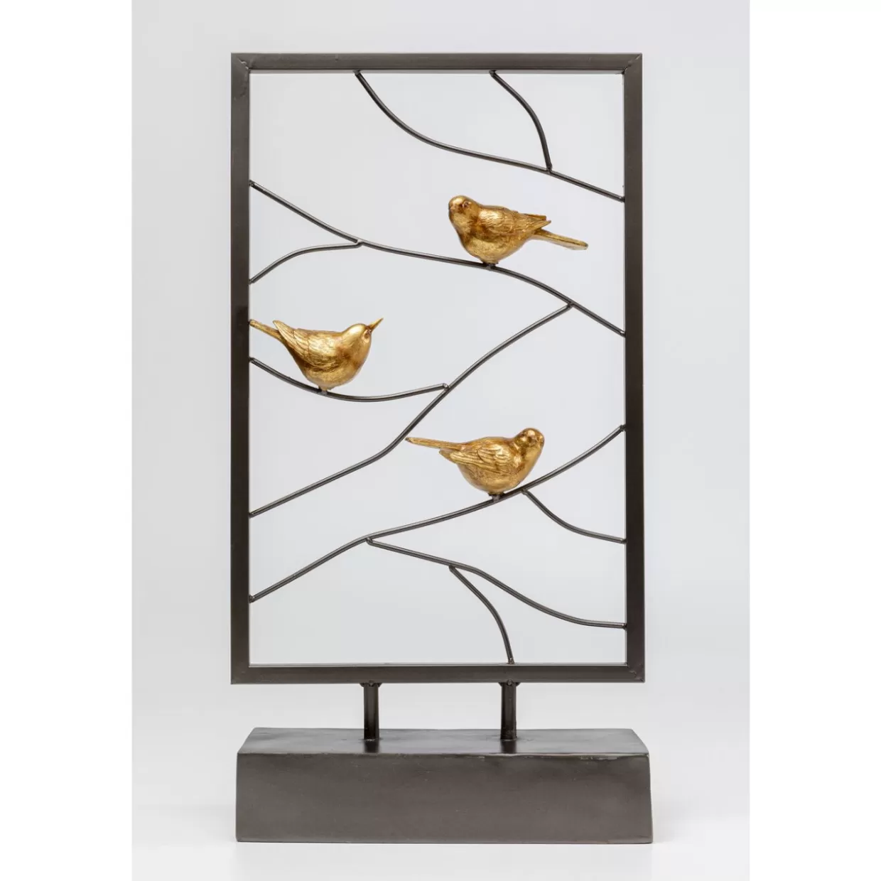 KARE Design Scultura con Canto degli Uccelli - Decorazione da Parete Moderna, Idee Regalo Originali per Interni, Altezza 68 cm