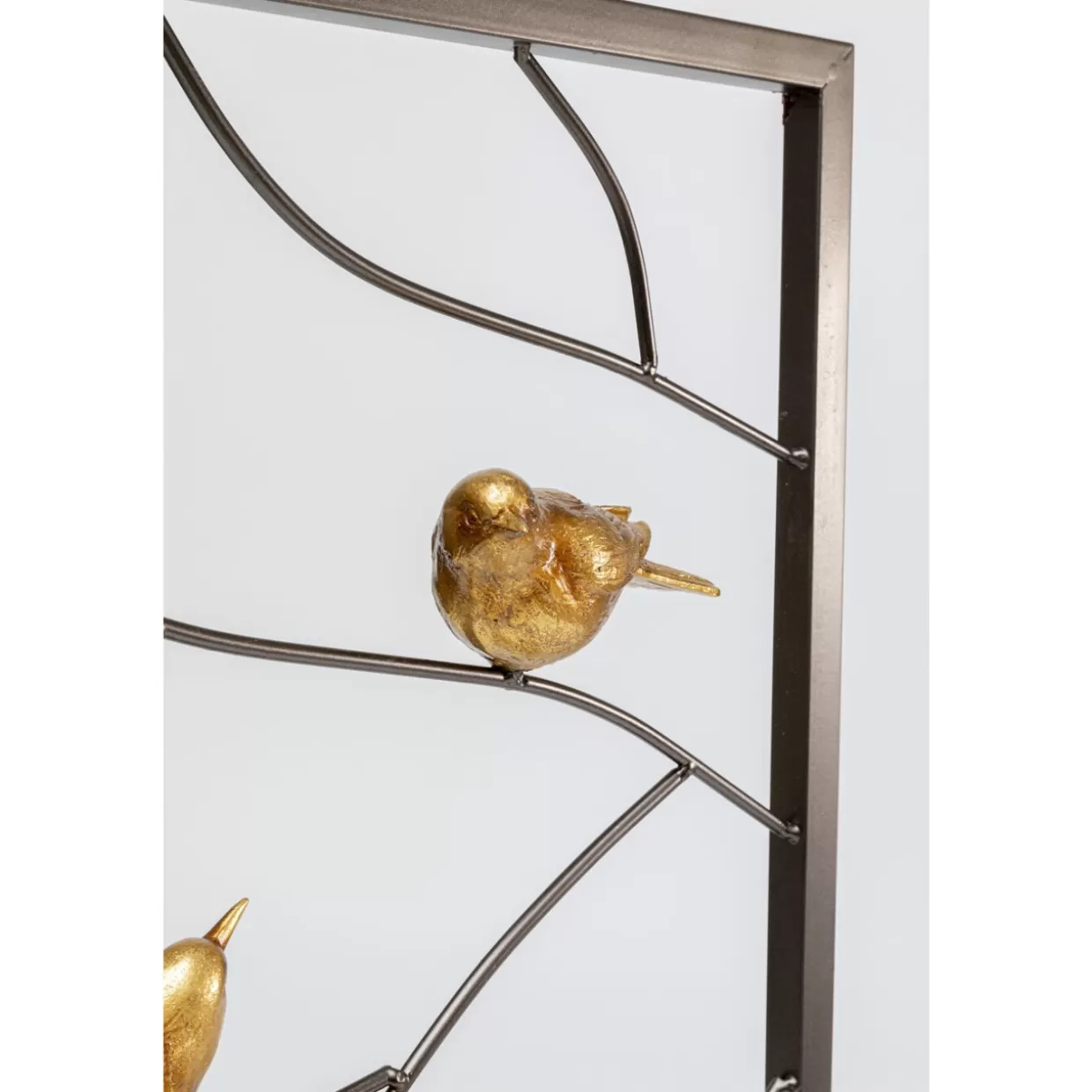 KARE Design Scultura con Canto degli Uccelli - Decorazione da Parete Moderna, Idee Regalo Originali per Interni, Altezza 68 cm