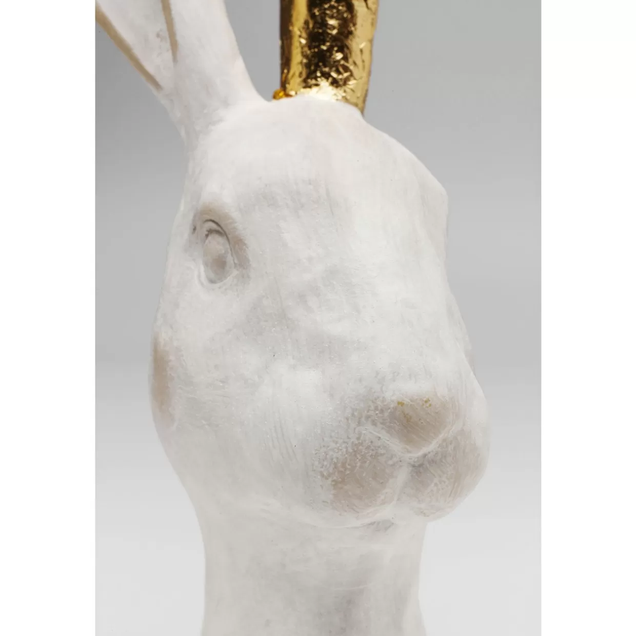 Coniglio Decorativo KARE Design in Tonalità Dorata - Scultura da Collezione 30 cm per Interni Chic, Regalo Elegante per Appassionati di Arredo Moderno