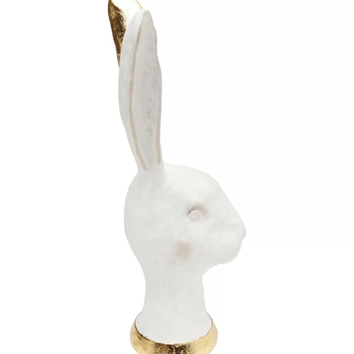 Coniglio Decorativo KARE Design in Tonalità Dorata - Scultura da Collezione 30 cm per Interni Chic, Regalo Elegante per Appassionati di Arredo Moderno