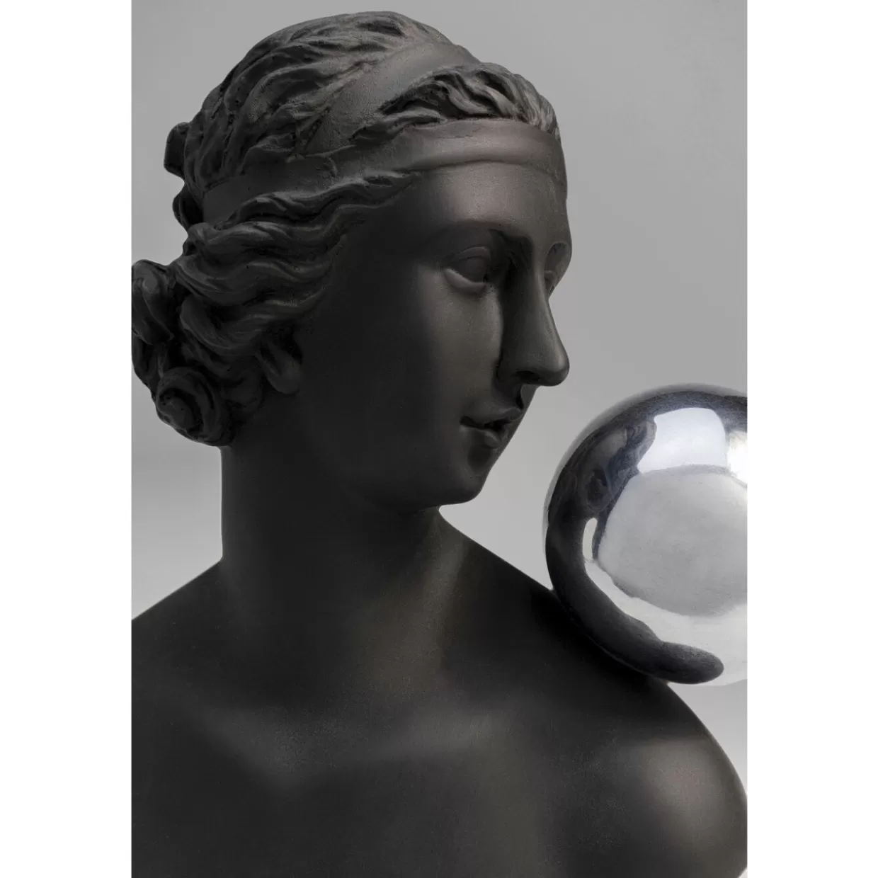 KARE Design Scultura Decorativa Busto Ragazza 24 cm - Oggetto d'Arte per Interni e Idea Regalo Creativa
