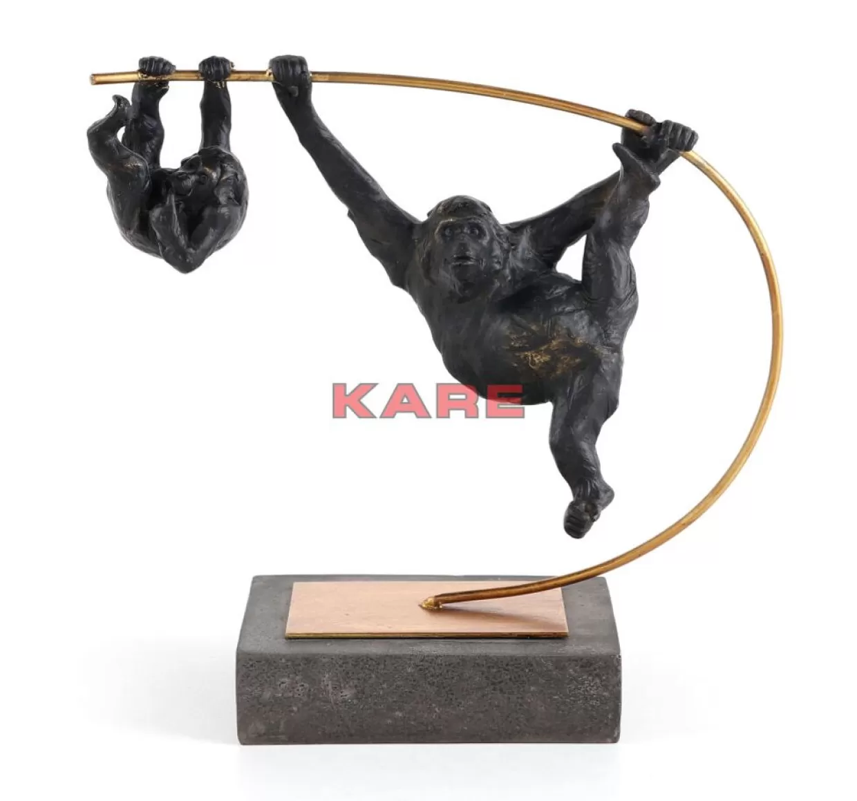 Scimmiette Arrampicatrici Creative - Sculpture Decorativa per Interni KARE | Regalo Originale per Appassionati di Design