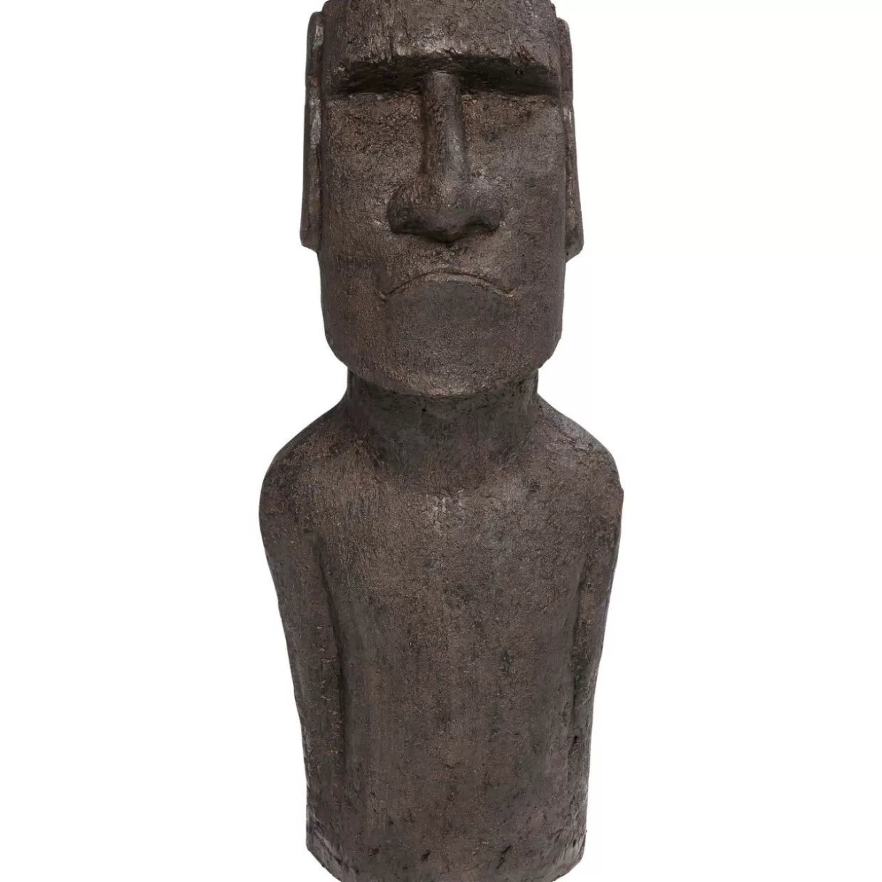KARE Design - Scultura Decorativa Isola di Pasqua 80 cm per Interni | Idea Regalo Originale per Appassionati di Design 

（：，
