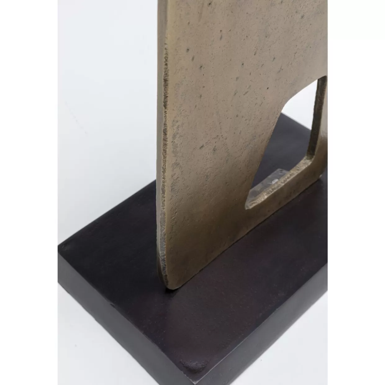 KARE Design - Oggetto Decorativo Moderno per la Casa, Elementi Stilizzati con Base in Legno, Altezza 25 cm