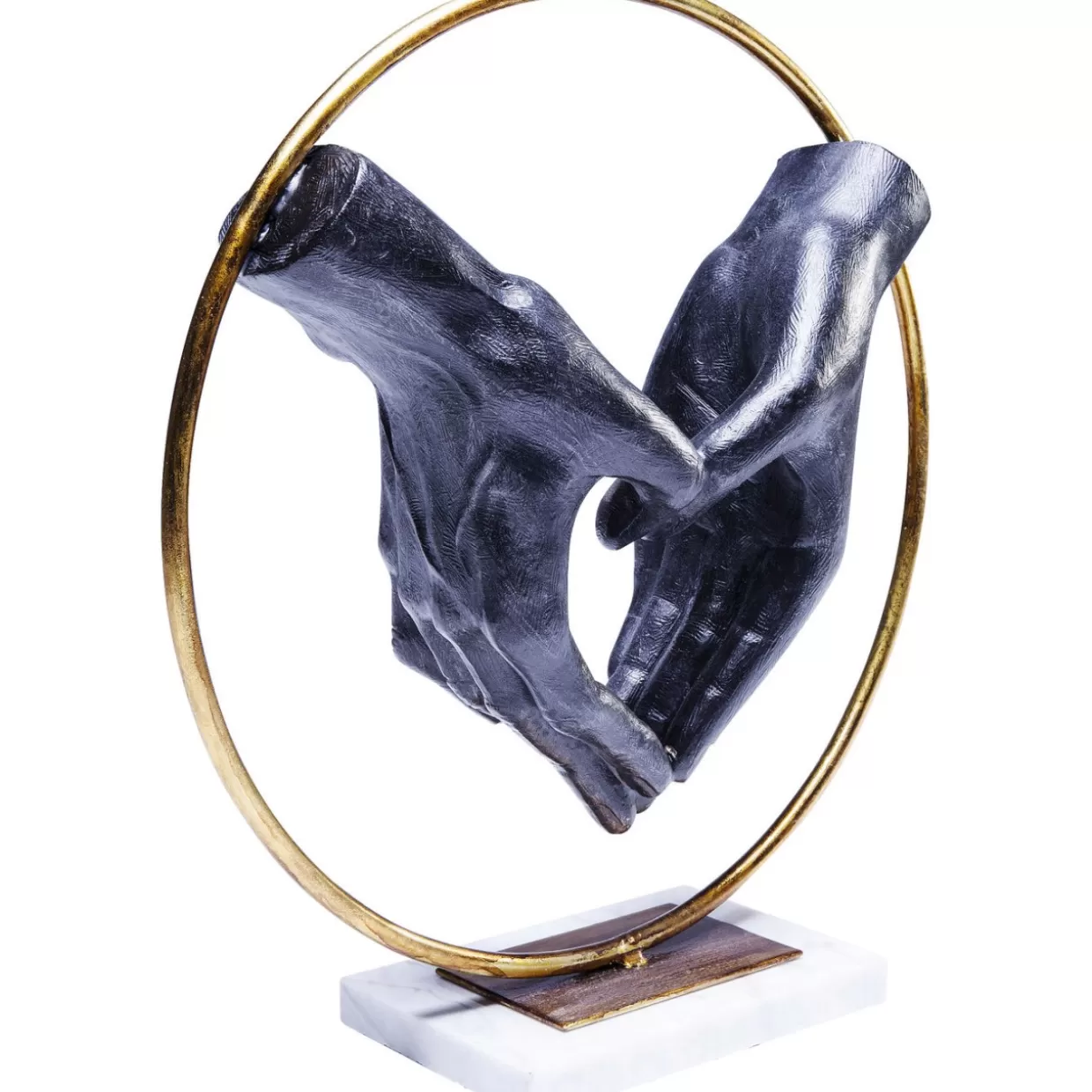 Cuore e Mano Elements - Oggetto Decorativo Moderno per la Casa, 33,5 cm - Design Esclusivo KARE