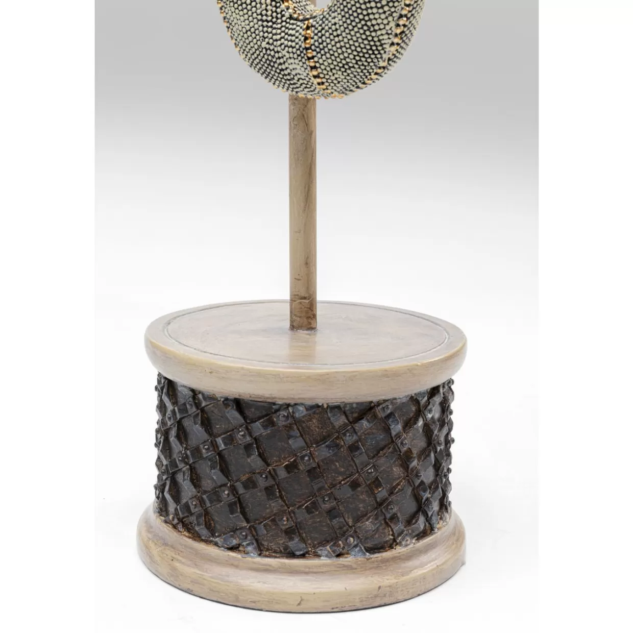 KARE Design Arredamento & Idee Regalo | Scultura Elegante Testa di Elefante con Perle, 49 cm - Decorazione Moderna per Soggiorno o Camera