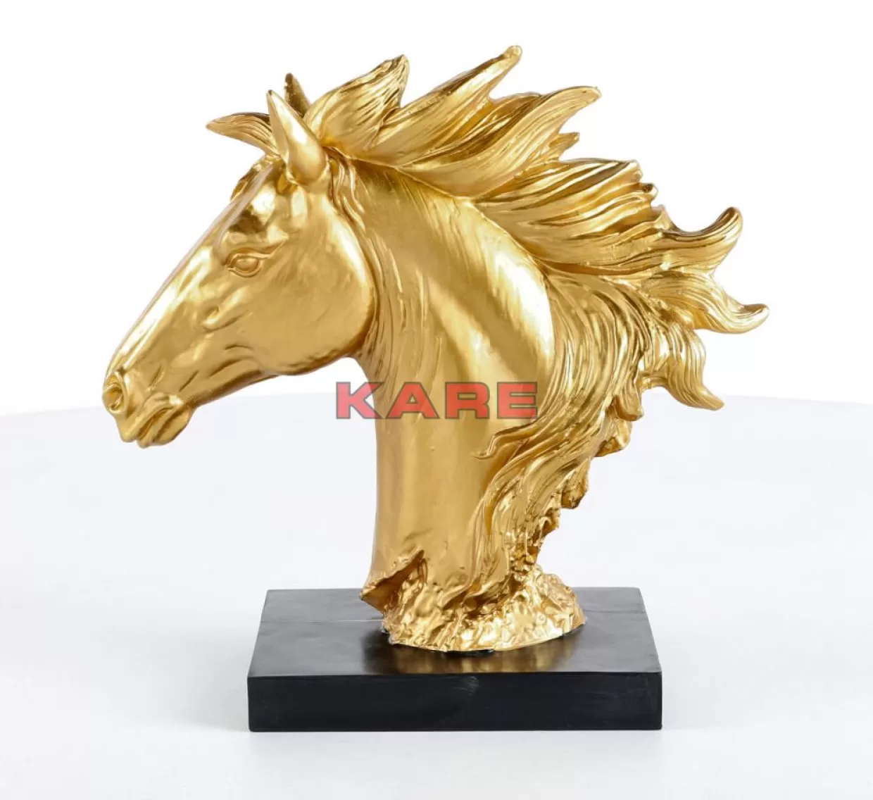 KARE Design - Oggetto Decorativo Fiesta Gold in Tonalità Dorate, 41 cm per Arredamento Casa e Idee Regalo Originali