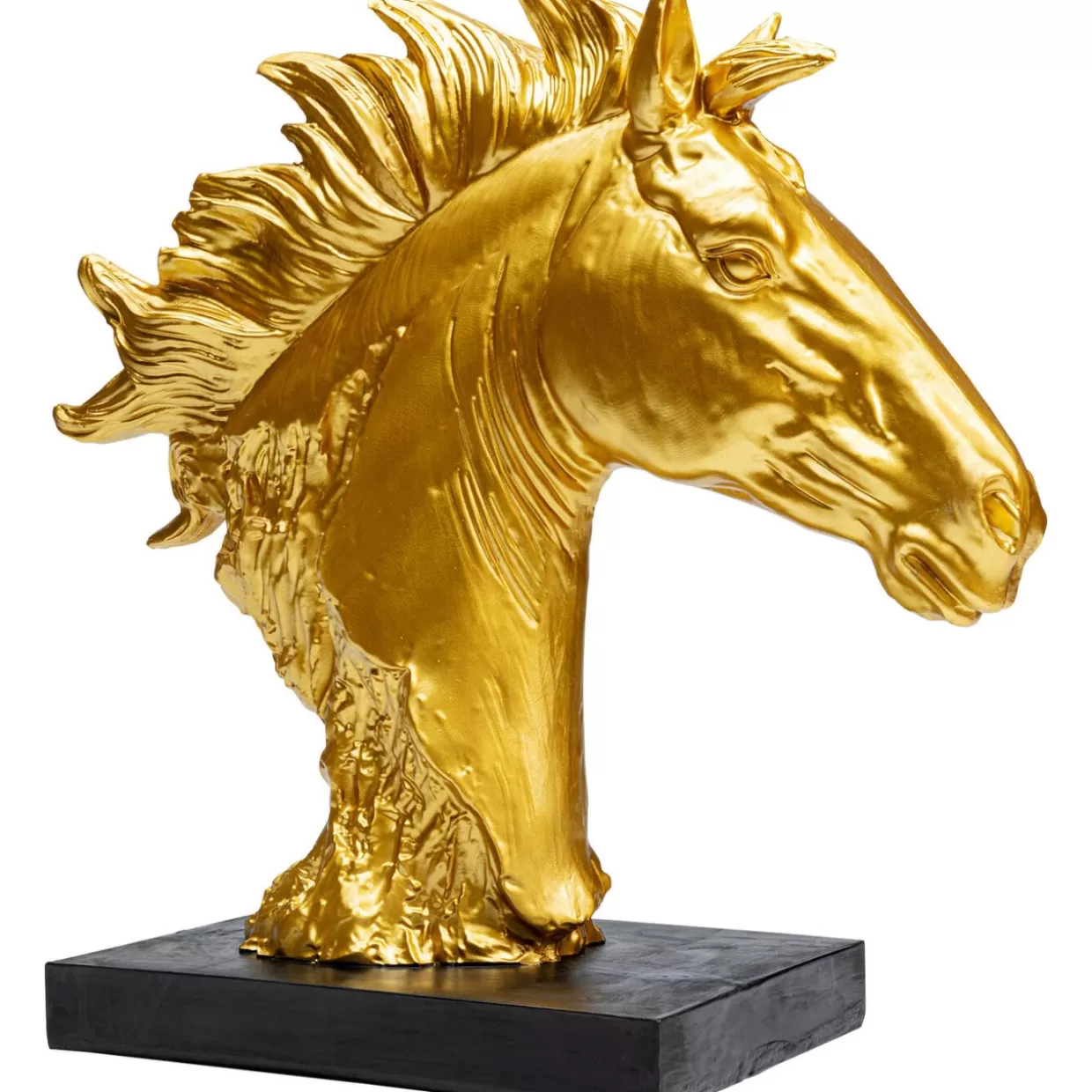 KARE Design - Oggetto Decorativo Fiesta Gold in Tonalità Dorate, 41 cm per Arredamento Casa e Idee Regalo Originali