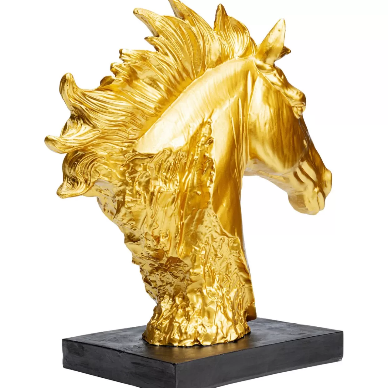 KARE Design - Oggetto Decorativo Fiesta Gold in Tonalità Dorate, 41 cm per Arredamento Casa e Idee Regalo Originali
