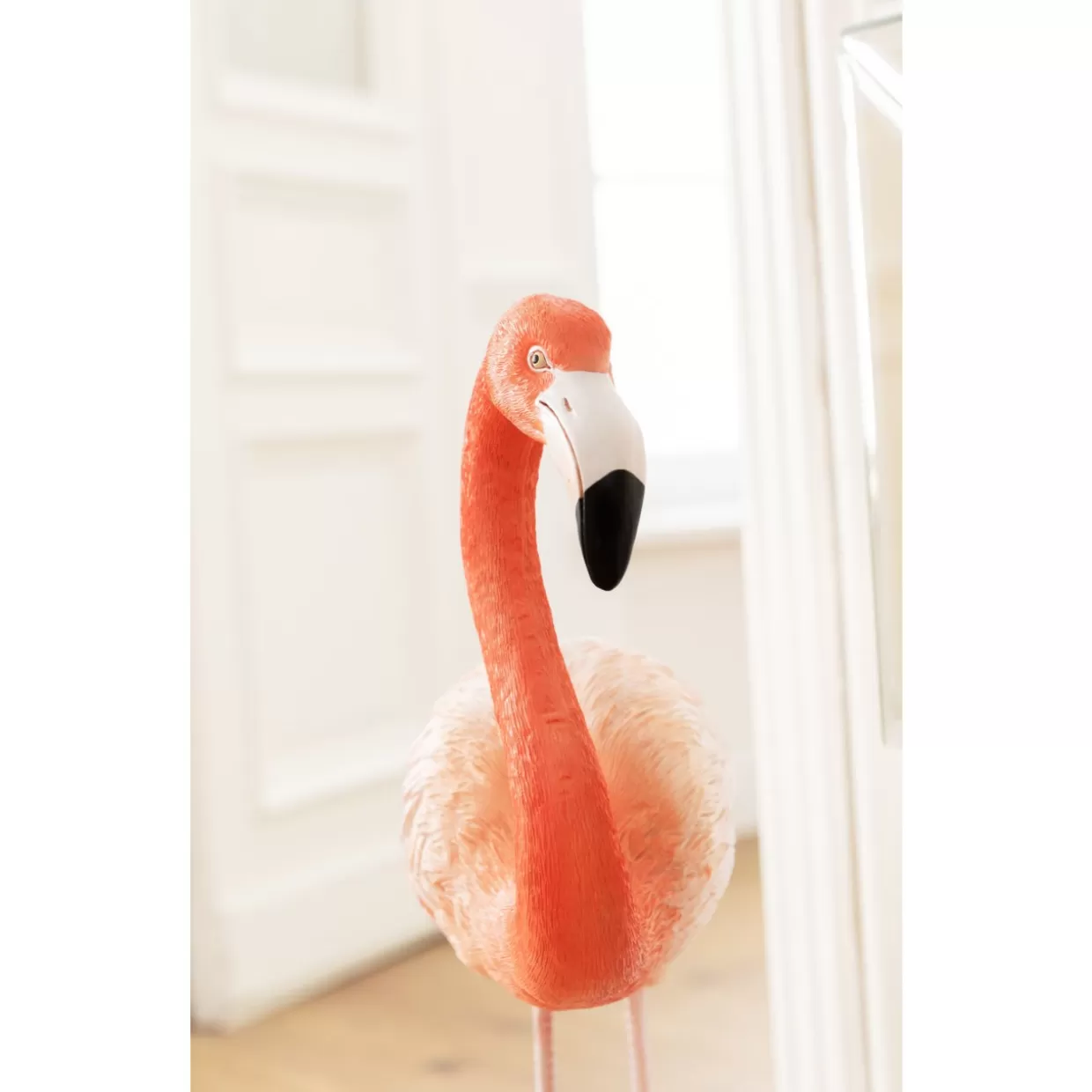 KARE Design - Flamingo Road 75 cm, Oggetto Decorativo per Interni con Stile Tropicale

，
